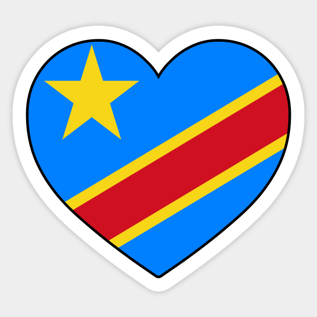 Heart - Congo _083 Sticker by Tridaak